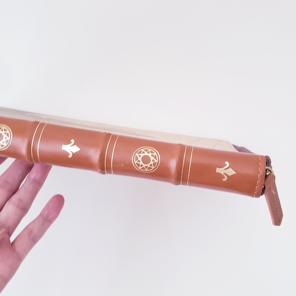 World Map Zippered Notebook Cover - Picture 6 of 13